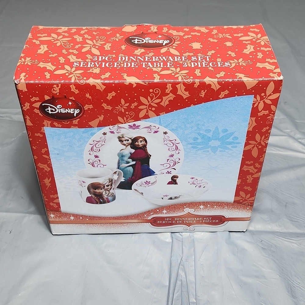 Disney Frozen 3pc Dinnerware Set